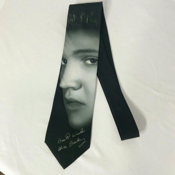 Vintage Rare 1998 Elvis Presley Neck Tie by Ralph Marlin - Picture 2 of 4